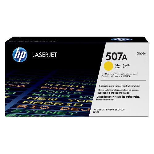 Hp Toner Originale 6000 Giallo 507A CE402A