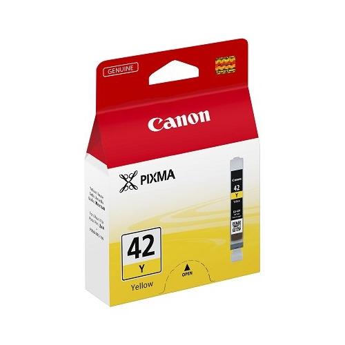 Canon Cartuccia stampante Linea CLI-42 Giallo CHROMALIFE 100+ Cli 42Y 6387B001