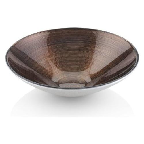 Iw Centro tavola Vetro (41x7,5cm) BOMBAY Tabacco 3384 43