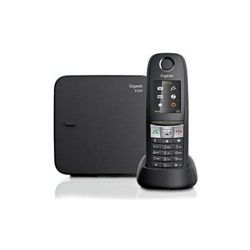 Gigaset Cordless Singolo E SERIES E630 Black S30852 H2503 C101