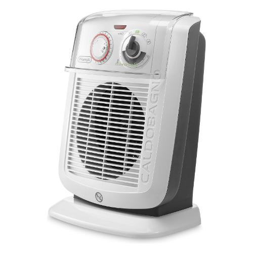 De Longhi Termoventilatore CALDOBAGNO Hbc 3052T Bianco e Grigio 0114431009 2400W