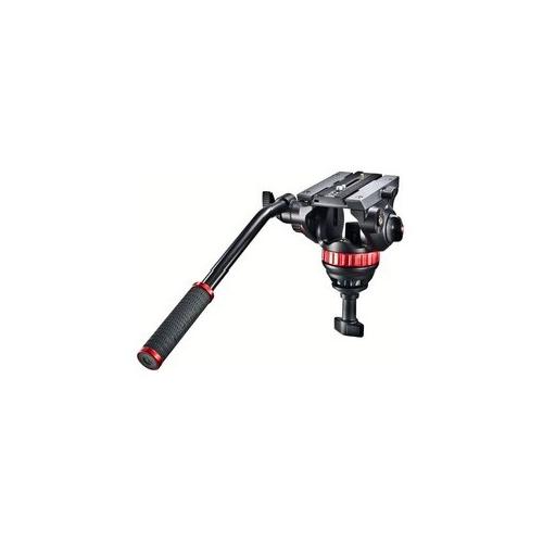Manfrotto Testa video con semisfera 10 Kg Da 75mm 1 Leva Fissa MVH502A