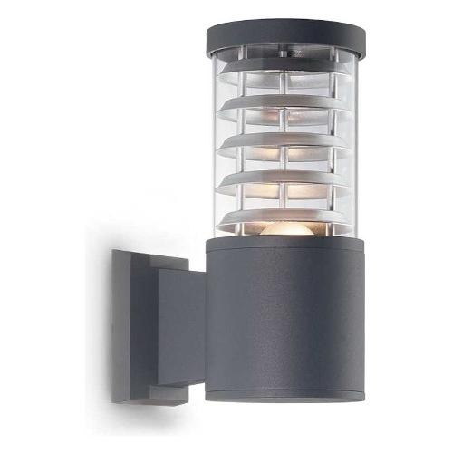 Ideal Lux Applique da esterno TRONCO ap1 Antracite (11x18x25cm) 027005 1 luce - E27 - Max 60W