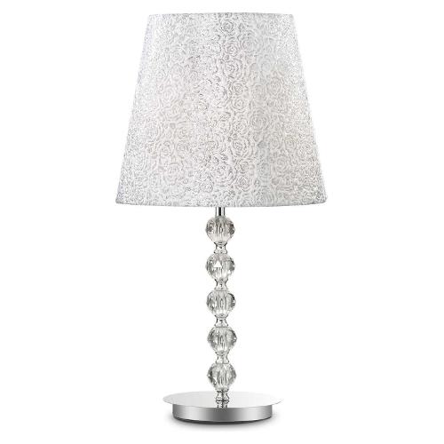 Ideal Lux Lampada tavolo LE ROY tl1 big Cromo (35x67,5cm) 073408 1 luce - E27 - Max 60W