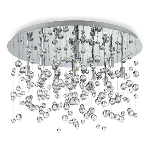 Ideal Lux Sospensione NEVE pl8 Cromo (40,5x31,5cm) 022222 8 luci - G9 - Max 320W