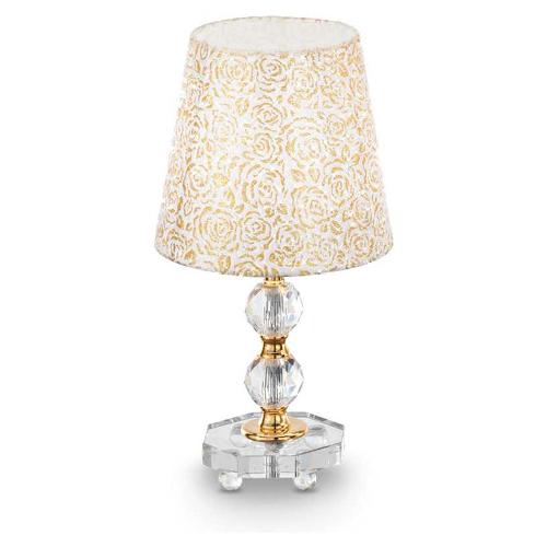 Ideal Lux Lampada tavolo QUEEN tl1 small Oro (20x36,5cm) 077734 1 luce - E27 - Max 60W