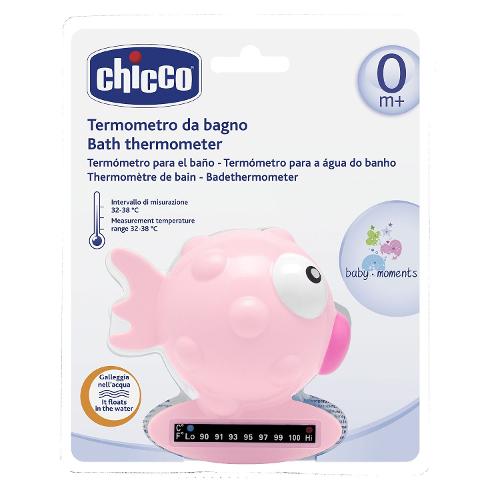 Chicco Termometro vasca Pesce Palla Rosa 6564 1