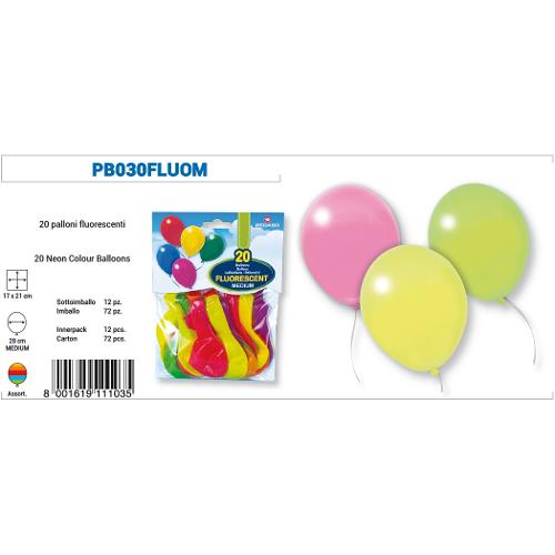 Palloncino party Numero 5 RAINBOW Multicolor h. 90cm 22935