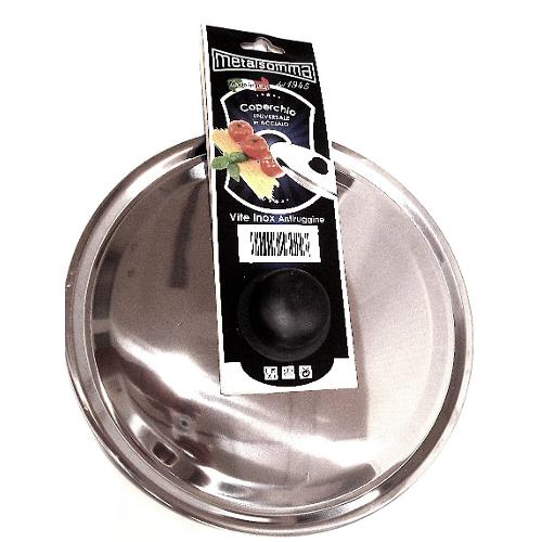 Metalsomma Coperchio pentola Inox (20cm) Cromo lucido 430 20