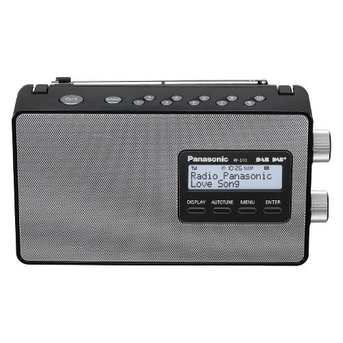 Panasonic Radio Dab+ Black RF D10EG K