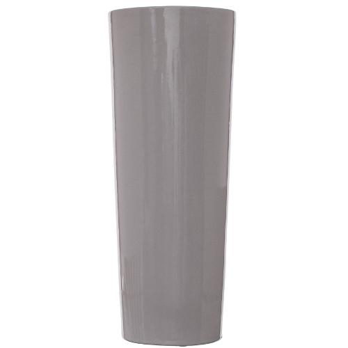 Amicasa Vaso Ceramica (60cm) DIAMOND Bianco Art 28