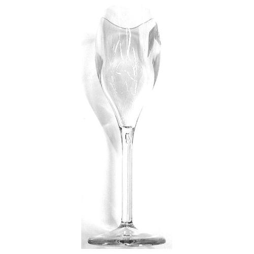 Idea Plast Calice Flute Plastica (100ml) Trasparente 10616c