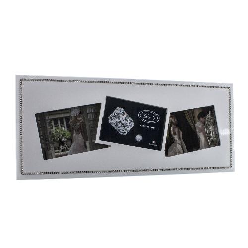 Geo's Portafoto (per 3f 10x15 cm ) Bianco 1400 5L