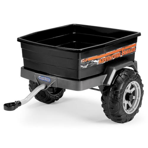 Peg Perego Rimorchio trattore Adventur Nero TR0937