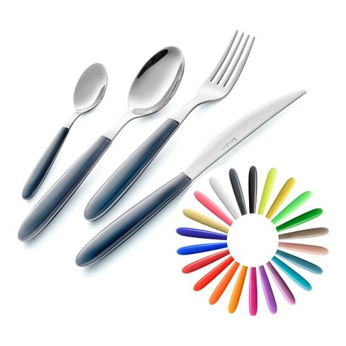 Set posate tavola 24pz VERO Colore Assortito PL24VRAS