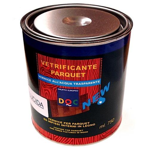 Vernice vetrificante lucida per parquet trasparente lucido barattolo 750 ml  45310