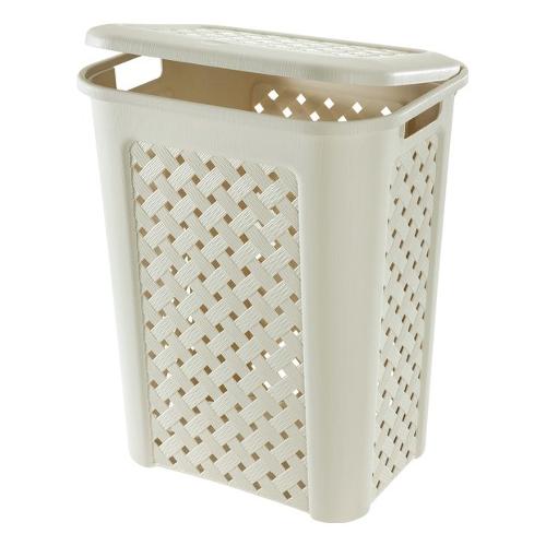 Tontarelli Porta biancheria Plastica (50L) ARIANNA Angora 8105408210