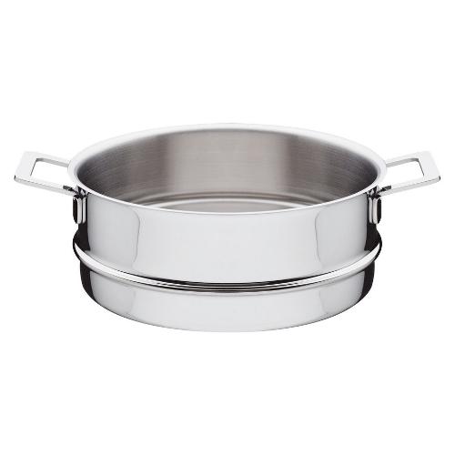 Alessi Cestello cuoci vapore Inox (24x10cm) POTS & PANS Cromo lucido AJM307