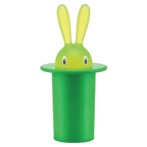Alessi Porta stuzzicadenti (7,5x14cm) MAGIC BUNNY Verde ASG16GR