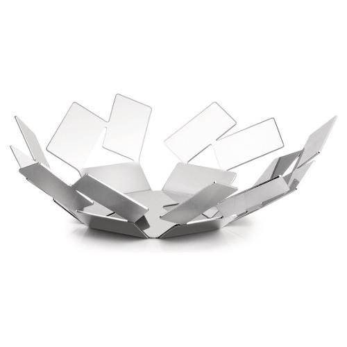 Alessi Cestino tavola Acciaio (24x23cm) LA STANZA DELLO SCIROCCO Cromo MT01