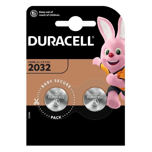 Duracell Batteria CR2032 Litio 2pz DU22B2