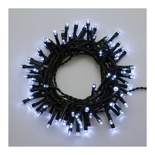 Lotti Filo (9,6+0,5mt) 240 luci Bianco Led XMAS KING 30992