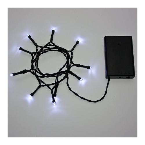 Lotti Filo luci Natale 10 luci - LED (0,3 + 0,9 mt) Luce fissa Trasparente 24915