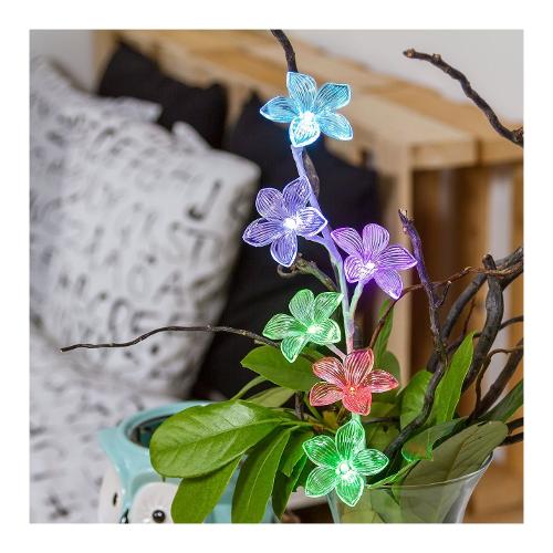 Lotti Ramo fiori con luci RGB 33504