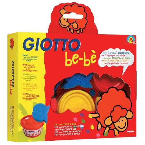 Colori a dita GIOTTO BEBÈ Tinte assortite 460700