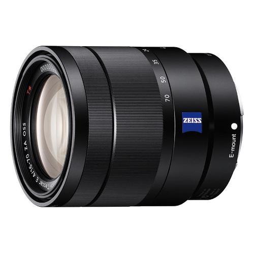 Sony Grandangolo ZEISS E 16 70mm F4 Za Oss Vario Tessar T Black SEL1670Z AE