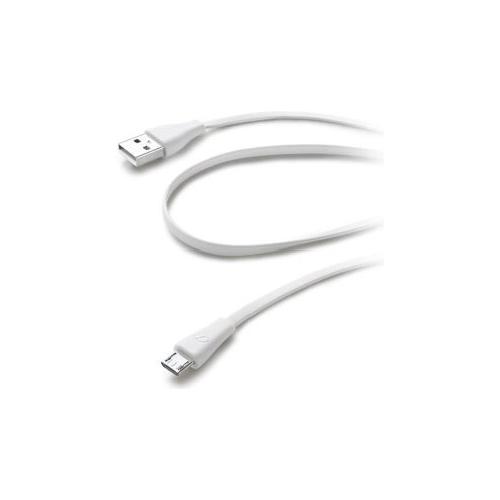 Cellular Line Cavo MicroUSB FLAT 1,2m USBDATACMICROUSBW