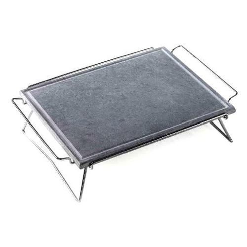 Ompagrill Piastra ollare Con Supporto Pieghevole (50x40 cm) DS40 50SP
