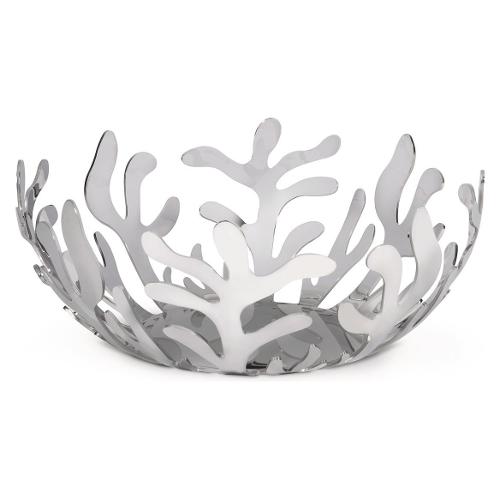 Alessi Cestino tavola Inox (25x9cm) MEDITERRANEO Cromo lucido ESI01 25