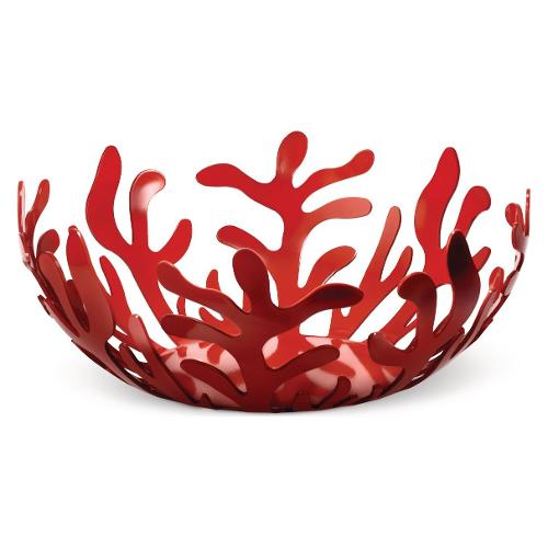 Alessi Cestino tavola Acciaio (29x10,8cm) MEDITERRANEO Rosso ESI01 25 R