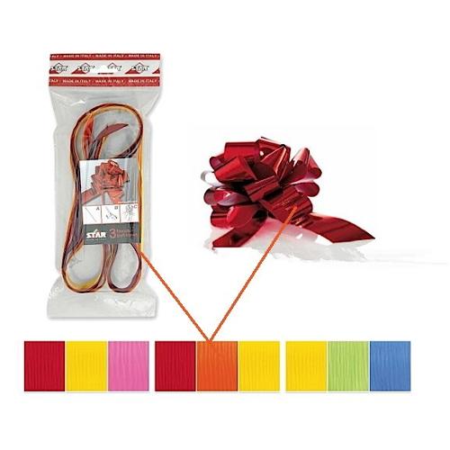 Star Set fiocchi regalo Acid Arancio (19 cm) 3 pz 54