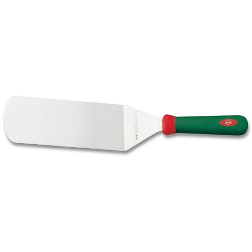 Coltellerie Sanelli Spatola cucina piegata Hamburger Inox (26cm) PREMANA PROFESSIONAL Verde e Cromo 3686 26