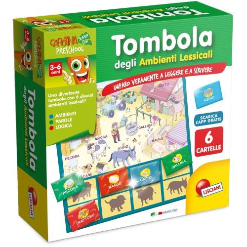 Lisciani Gioco educativo Quadrotte CAROTINA Assortito 47178
