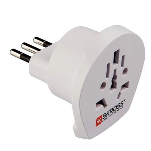Poly Pool Adattatore da viaggio Italia Bianco 230V 10A PP0444