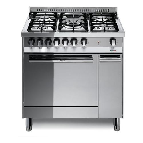 Lofra Cucina gas 5 zone MAXIMA Mt86Mf C Inox Classe A 60240003 (80x60x90,5cm)