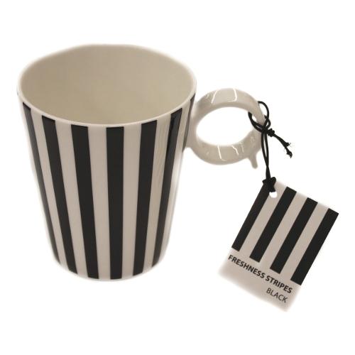 Livellara Tazza mug Porcellana FRESHNESS Nero A0600600