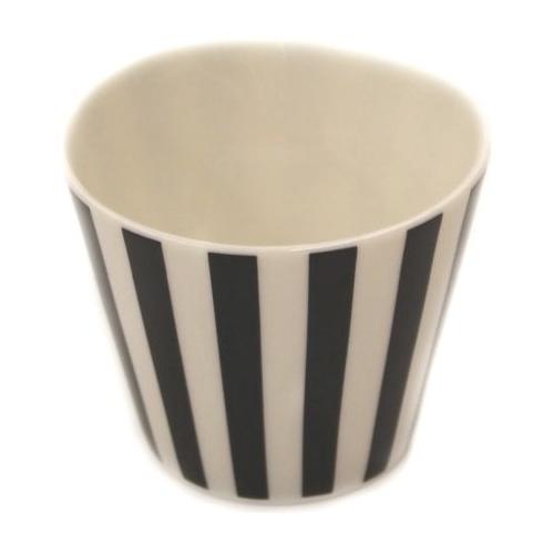 Livellara Bicchierino caffè (6,7x5,5cm) FRESHNESS STRIPES Nero A0600630
