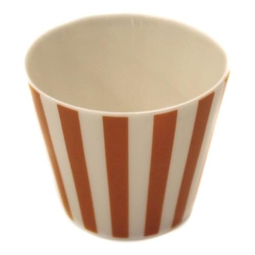 Livellara Bicchierino caffè (6,7x5,5cm) FRESHNESS STRIPES Arancio A0600632