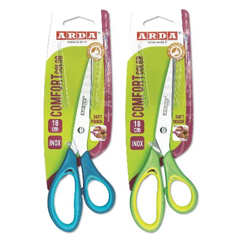 Arda Forbice ufficio (18cm) Comfort Assortito FD1818