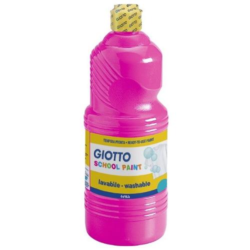 Fila Tempera GIOTTO School Paint Magenta Flacone 250 ml con tappo dosatore 530810