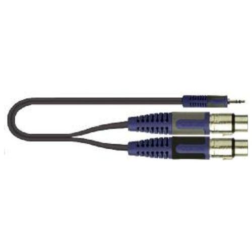 Quiklok Cavo adattatore ROK SOLID SERIES Audio Rksa 194 5 Jack Xlr Black 5m 30 01982