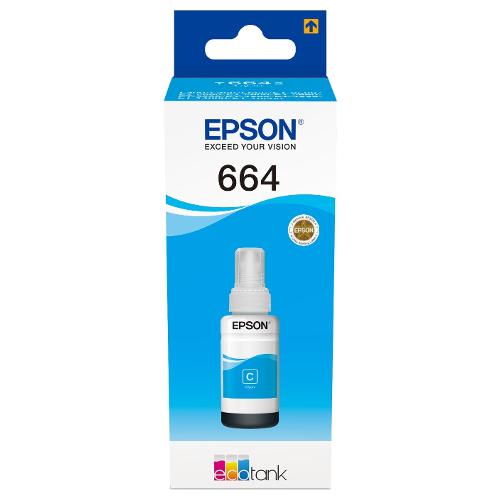 Epson Cartuccia stampante Tank 664 Ciano ECOTANK C13T664240