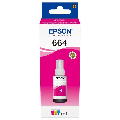Epson Cartuccia stampante Tank 664 Magenta ECOTANK C13T664340