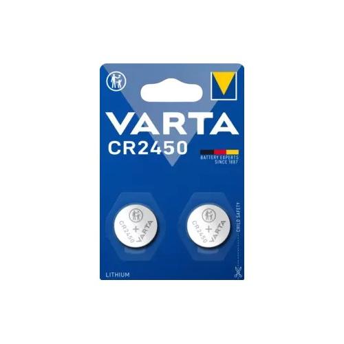 Varta Batteria CR2450 Litio 2pz 06450101402