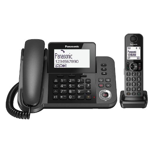 Panasonic Cordless Duo 2in1 Black KX TGF320EXM