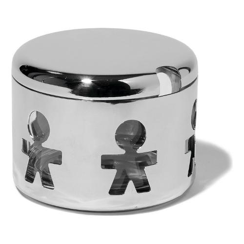 Alessi Formaggiera Inox (9,1x7cm) GIROTONDO Cromo AKK74